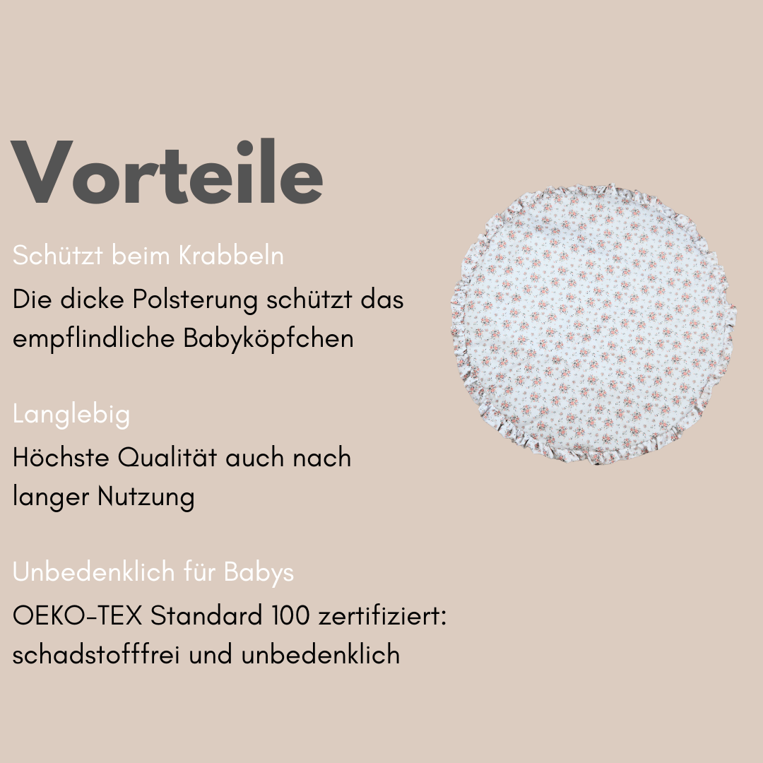 Krabbeldecke | Blume