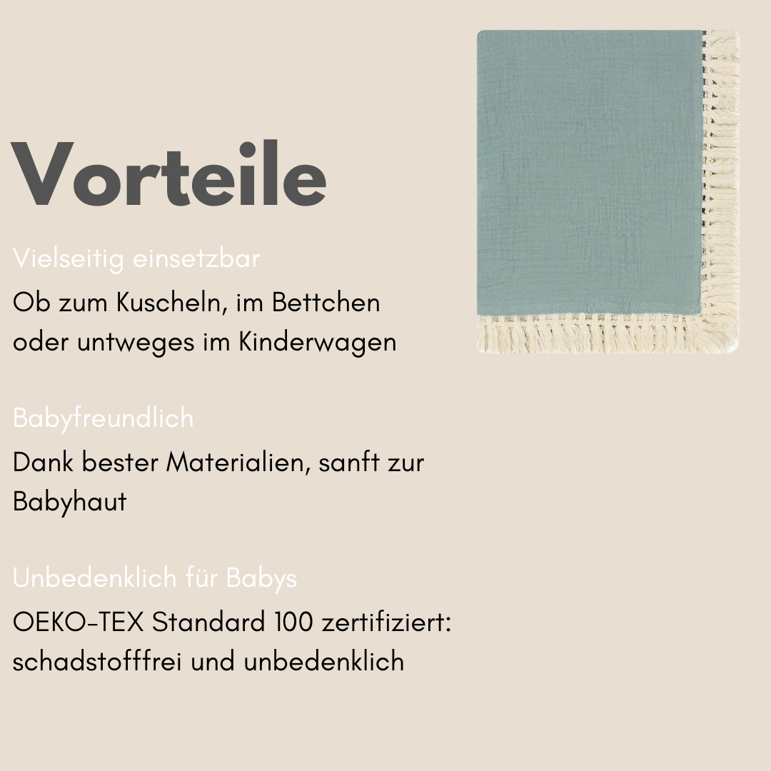 Musselindecke Mint